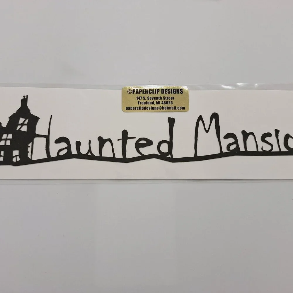 Disney Halloween Scrapbooking Cutouts - Brand New and Never opened